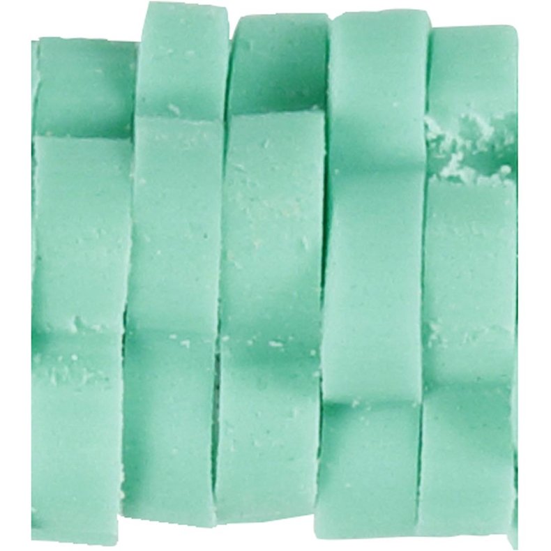 Lerperle, diam. 5-6 mm, hulstr. 2 mm, gr&oslash;n, 145 stk./ 1 pk.