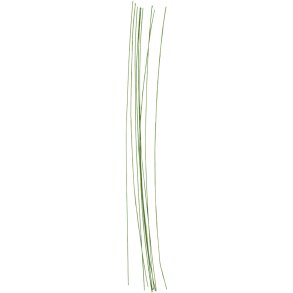 Blomsterstængel, L: 30 cm, diam. 0,6 mm, grøn, 20 stk./ 1 pk.