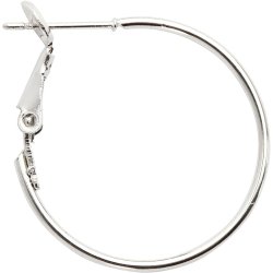 &Oslash;reringe, diam. 25 mm, fors&oslash;lvet, 8 stk./ 1 pk.