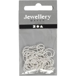 Kuglek&aelig;de, diam. 1,5 mm, fors&oslash;lvet, 1 m/ 1 pk.