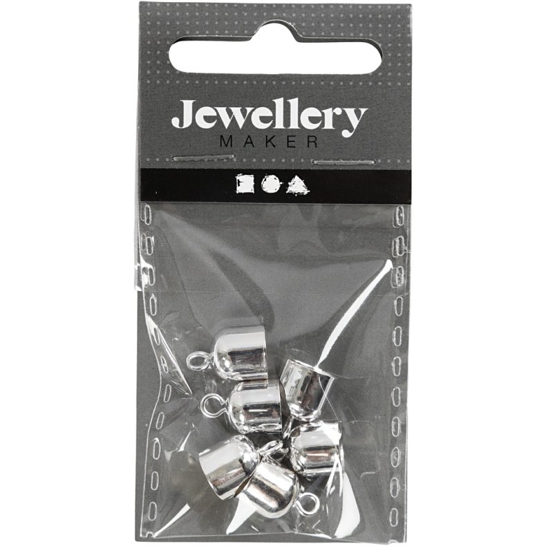 Ender&oslash;r, L: 11 mm, diam. 8 mm, fors&oslash;lvet, 6 stk./ 1 pk.