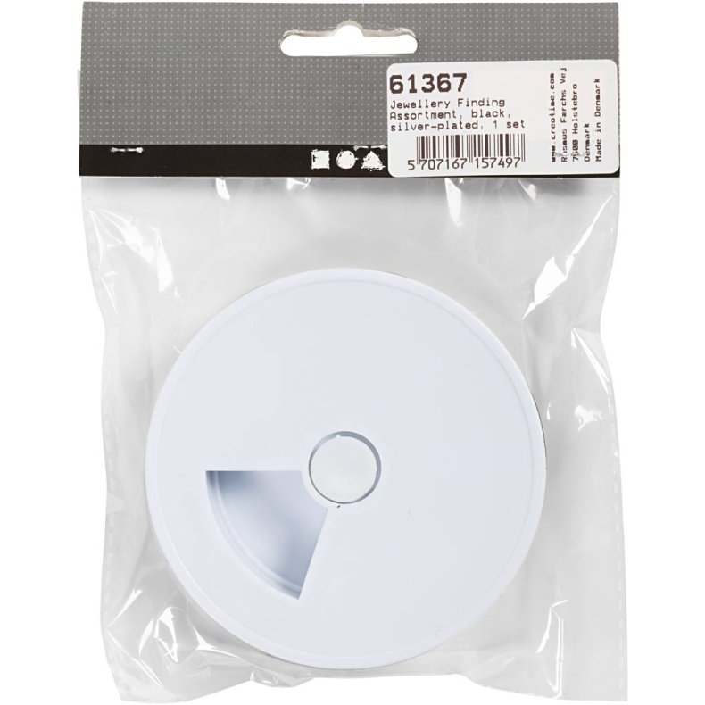 Smykke Starts&aelig;t, L&aelig;dersn&oslash;re, sort, fors&oslash;lvet, 1 s&aelig;t