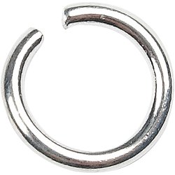 O-ring, str. 7 mm, tykkelse 1 mm, fors&oslash;lvet, 400 stk./ 1 pk.