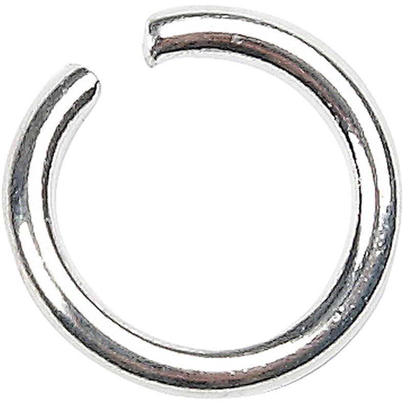 O-ring, str. 7 mm, tykkelse 1 mm, fors&oslash;lvet, 400stk./ 1 pk.