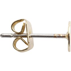 &Oslash;restikker, L: 13 mm, forgyldt, 10 stk./ 1 pk.