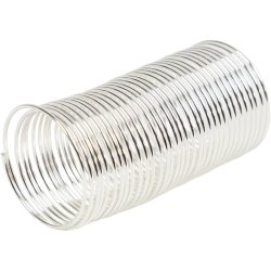 Smykketr&aring;d, tykkelse 1 mm, fors&oslash;lvet, 2.50 m/ 1 pk.