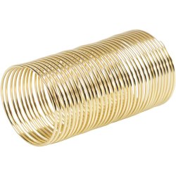 Smykketr&aring;d, tykkelse 1 mm, forgyldt, 2.50 m/ 1 pk.