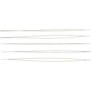 Smykkenål, L: 12 cm, tykkelse 0,25 mm, 5 stk./ 1 pk.