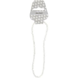 Facetperler, str. 3x4 mm, hulstr. 0,8 mm, krystal, 100 stk./ 1 pk.