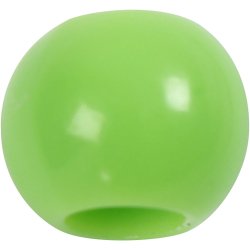 Kongoperler, diam. 6 mm, hulstr. 3 mm, ca. 600 stk., 75 g, 125 ml/ 1 pk.