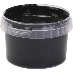 PRIMO Fingermaling, sort, 250 ml/ 1 fl.