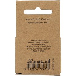 Agat stenperler, diam. 6+8+10 mm, hulstr. 0,9-1 mm, ca. 28 stk., beige, rosa, 28 stk./ 1 pk.