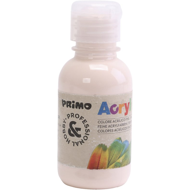 Hobbymaling mat, lys rosa, 125ml/ 1 fl.