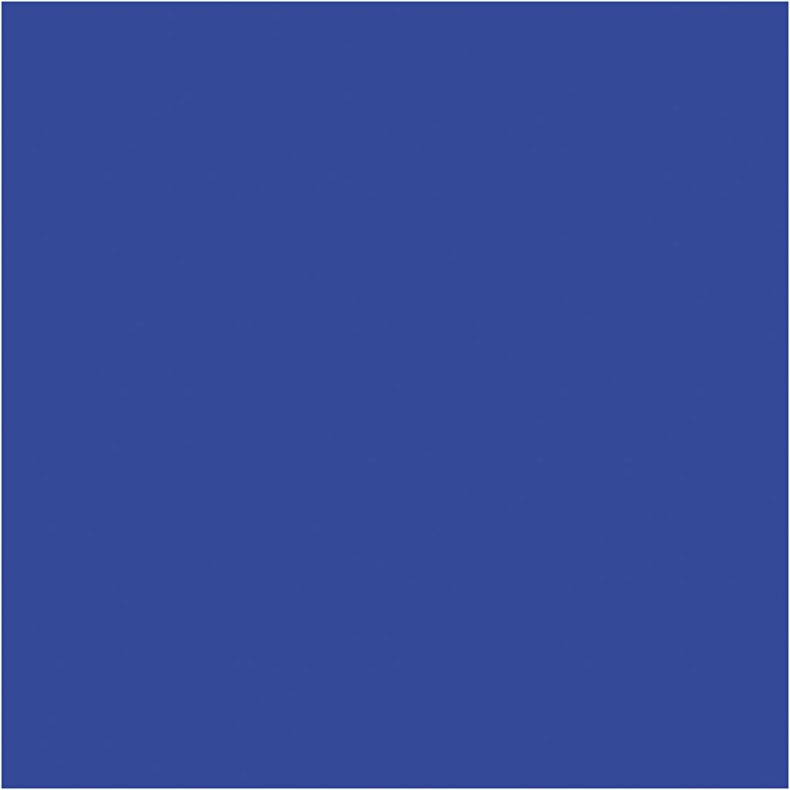 Temperamaling Mat, m&oslash;rk bl&aring;, 500 ml/ 1 fl.