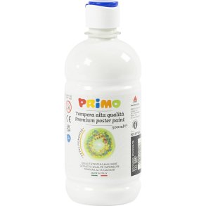 Temperamaling Mat, hvid, 500 ml/ 1 fl.