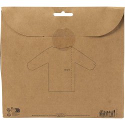 Malerkittel, L: 92 cm, bl&aring;, 1 stk.