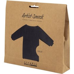 Malerkittel, L: 92 cm, bl&aring;, 1 stk.