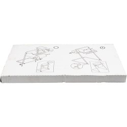 Gulvstativ til aft&oslash;rringspapir, 1 stk.