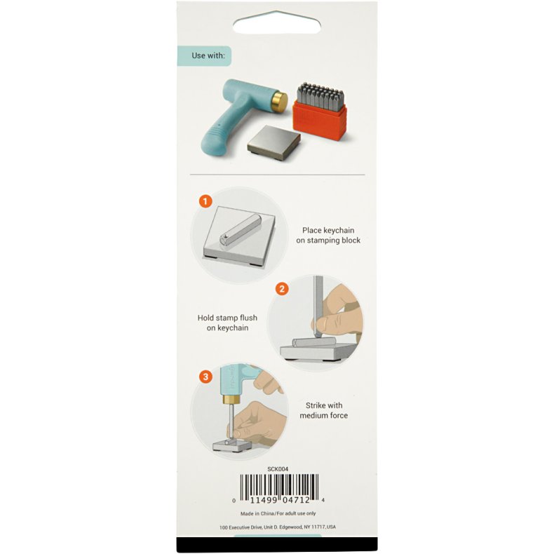 N&oslash;glering Kit, str. 40x5 mm, 6 stk./ 1 pk.