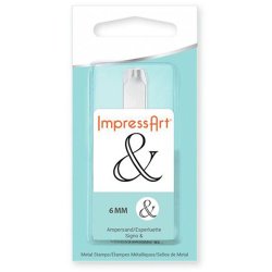 Pr&aelig;gestempel, &, L: 65 mm, str. 6 mm, 1 stk.