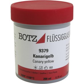 Glasur til ler, gul, 200 ml/ 1 ds.