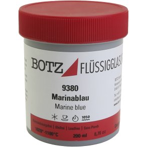 Glasur til ler, blå, 200 ml/ 1 ds.