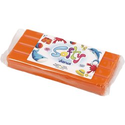 Softy Modellervoks, orange, 500 g/ 1 pk.