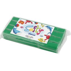 Softy Modellervoks, gr&oslash;n, 500 g/ 1 pk.