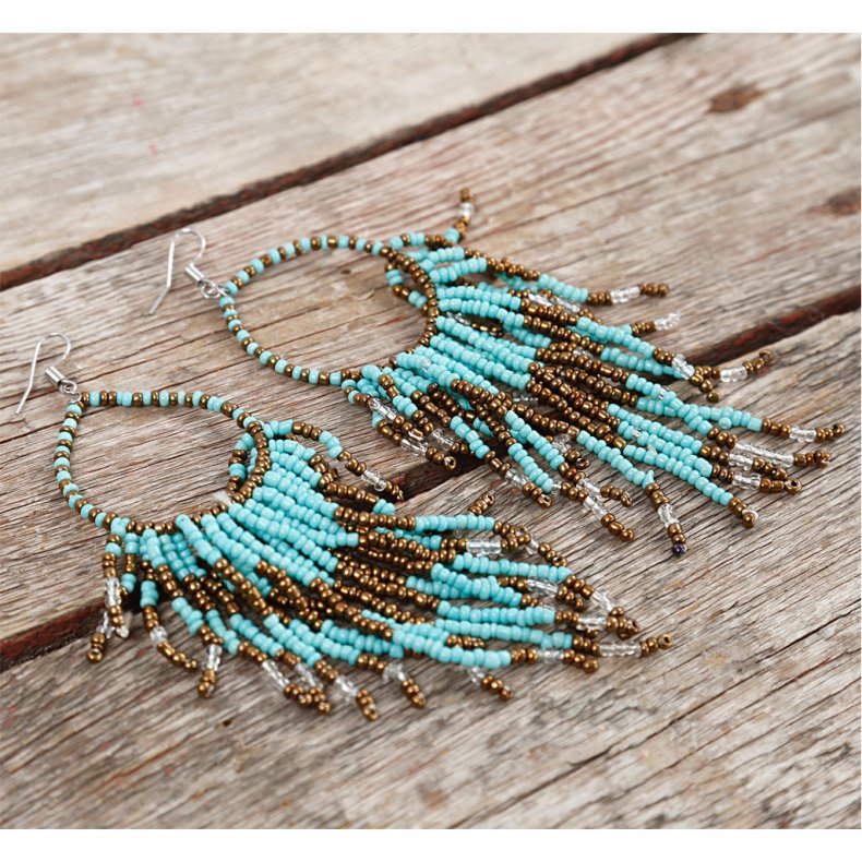 Rocaiperler, diam. 3 mm, str. 8/0, hulstr. 0,6-1,0 mm, bronze, 25 g/ 1 pk.