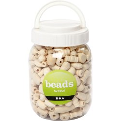 Tr&aelig;perler, str. 5-28 mm, hulstr. 2,5-3 mm, 175 g, 400 ml/ 1 spand