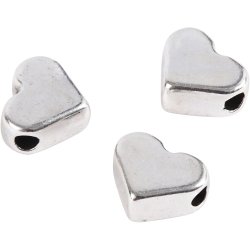 Ledperle, str. 5,5x7 mm, hulstr. 1 mm, fors&oslash;lvet, 3 stk./ 1 pk.