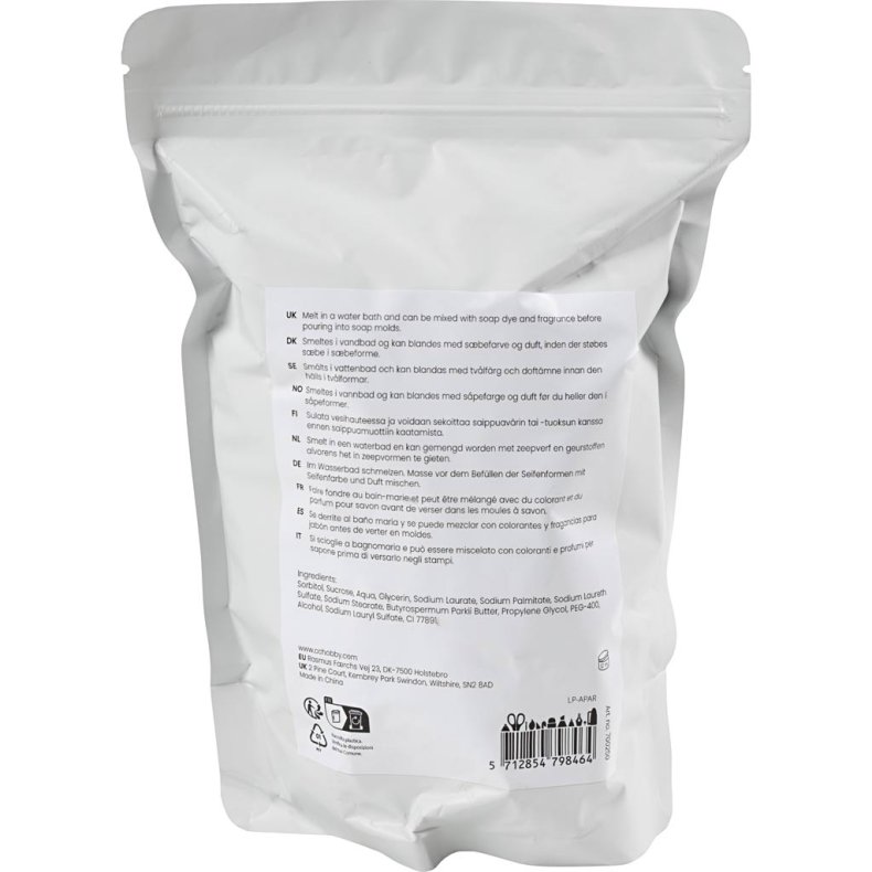 Sheasm&oslash;r S&aelig;bemasse, Granulat, 500 g/ 1 pk.