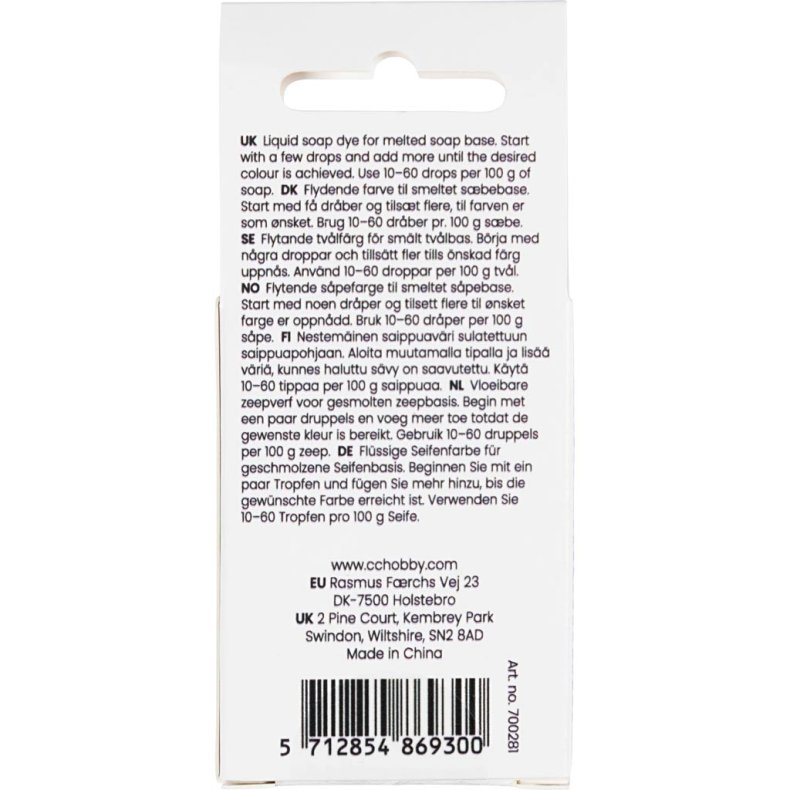 S&aelig;befarve, gr&oslash;n, 10 ml/ 1 fl.