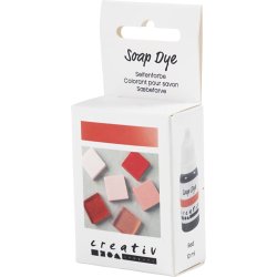 S&aelig;befarve, r&oslash;d, 10 ml/ 1 fl.