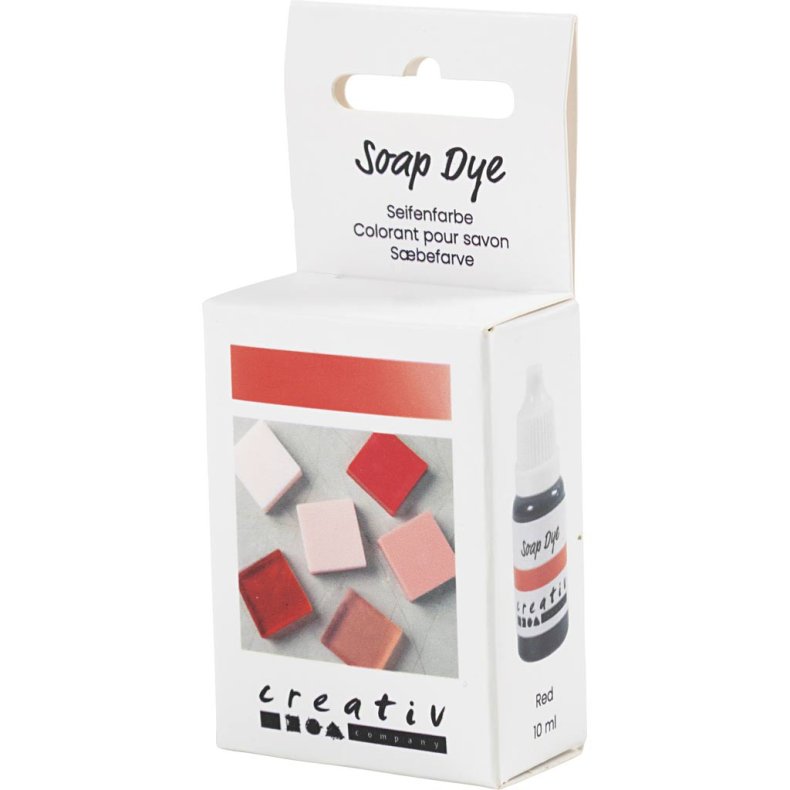 S&aelig;befarve, r&oslash;d, 10 ml/ 1 fl.