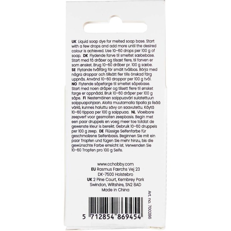 S&aelig;befarve, beige, 10 ml/ 1 fl.