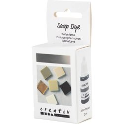 S&aelig;befarve, olivenbrun, 10 ml/ 1 fl.