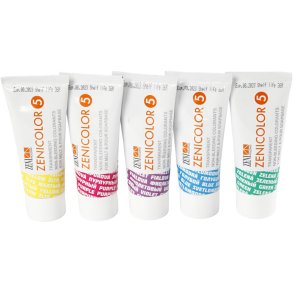 S&aelig;befarve, ass. farver, 5x30 g/ 1 pk.