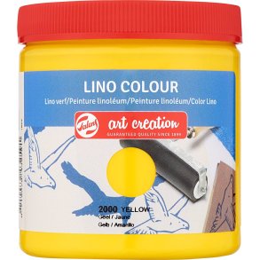 Linoleumssv&aelig;rte, gul, 250 ml/ 1 ds.