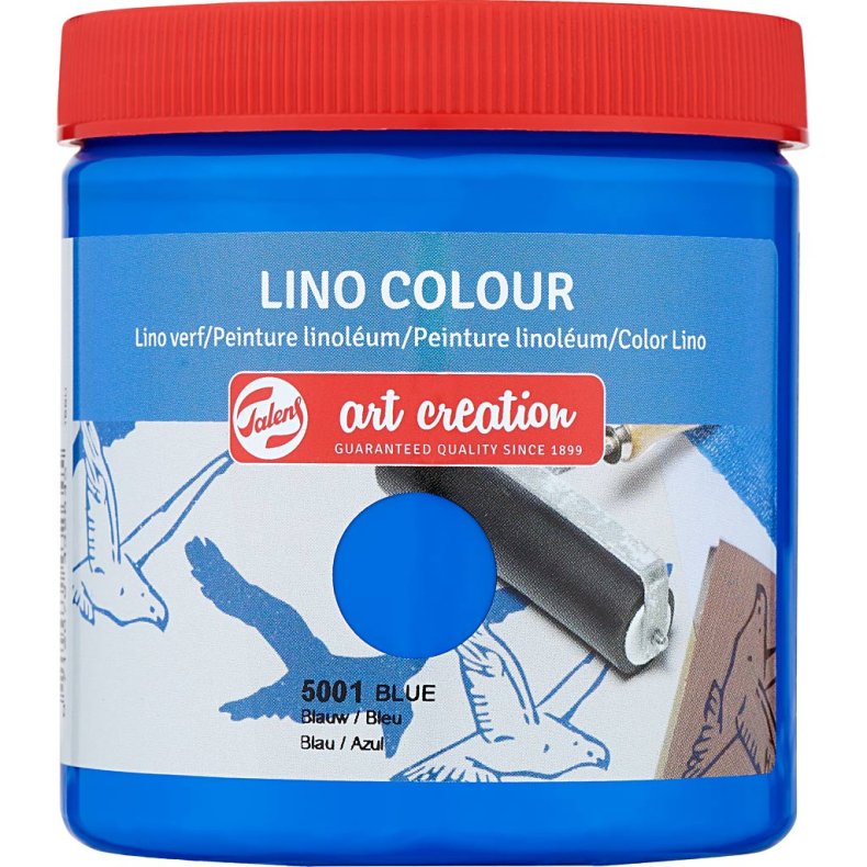 Linoleumssv&aelig;rte, bl&aring;, 250 ml/ 1 ds.