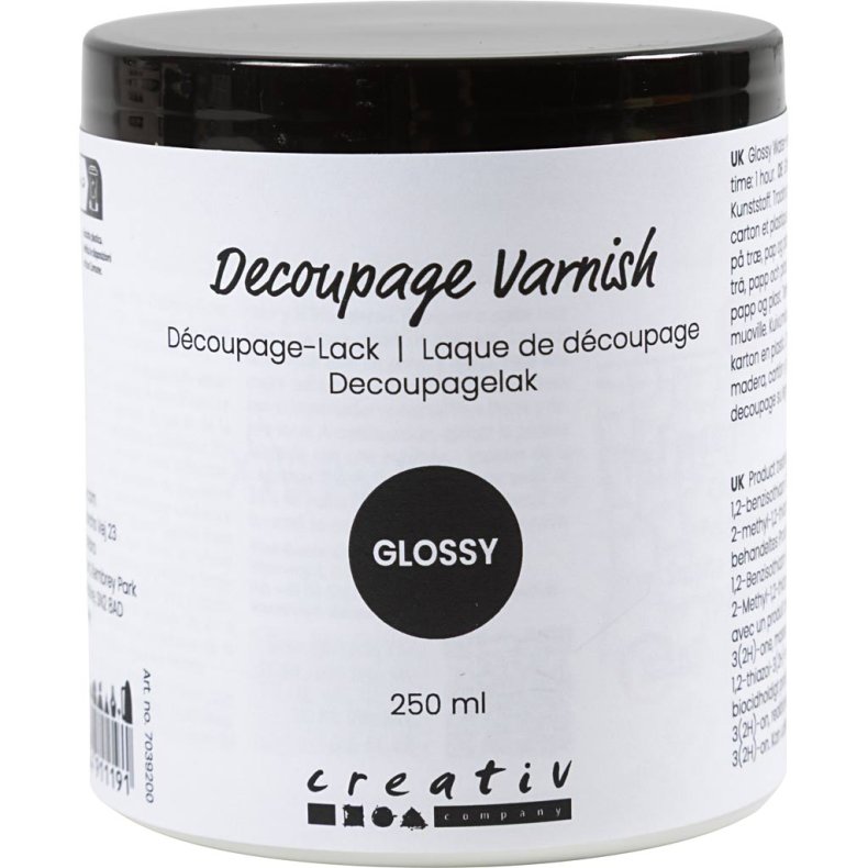Decoupagelak, blank, 250 ml/ 1 fl.