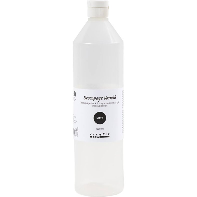 Decoupagelak, mat, 1000 ml/ 1 fl.