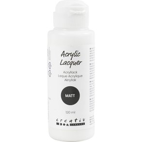 Akryllak, mat, 120 ml/ 1 fl.