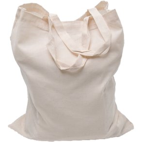 Mulepose , str. 38x42 cm, 145 g, lys natur, 20x5 stk./ 1 pk.