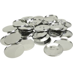 Badges, diam. 5,5 cm, 100 stk./ 1 pk.