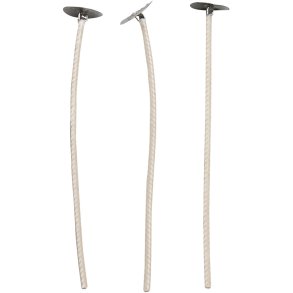 Væger til lys i beholder, Passer til beholdere på 20-65 mm i diam., L: 10 cm, tykkelse 2 mm, 50 stk./ 1 pk.