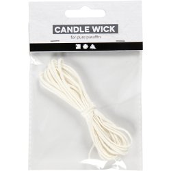 V&aelig;ge, Passer til dyppelys (diam. 15-22 mm) og st&oslash;belys (diam. 40-60 mm), 100 g, 3 m/ 1 pk.