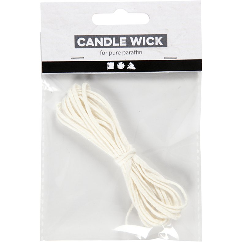 V&aelig;ge, Passer til dyppelys (diam. 15-22 mm) og st&oslash;belys (diam. 40-60 mm), 100 g, 3 m/ 1 pk.