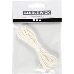 V&aelig;ge, Passer til dyppelys (diam. 22-30 mm) og st&oslash;belys (diam. 60-80 mm), 100 g, 3 m/ 1 pk.