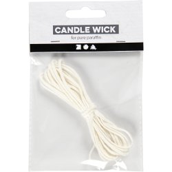 V&aelig;ge, Passer til dyppelys (diam. 30 mm) og st&oslash;belys (diam. 80-100 mm) , B: 2 mm, 100 g, 3 m/ 1 pk.